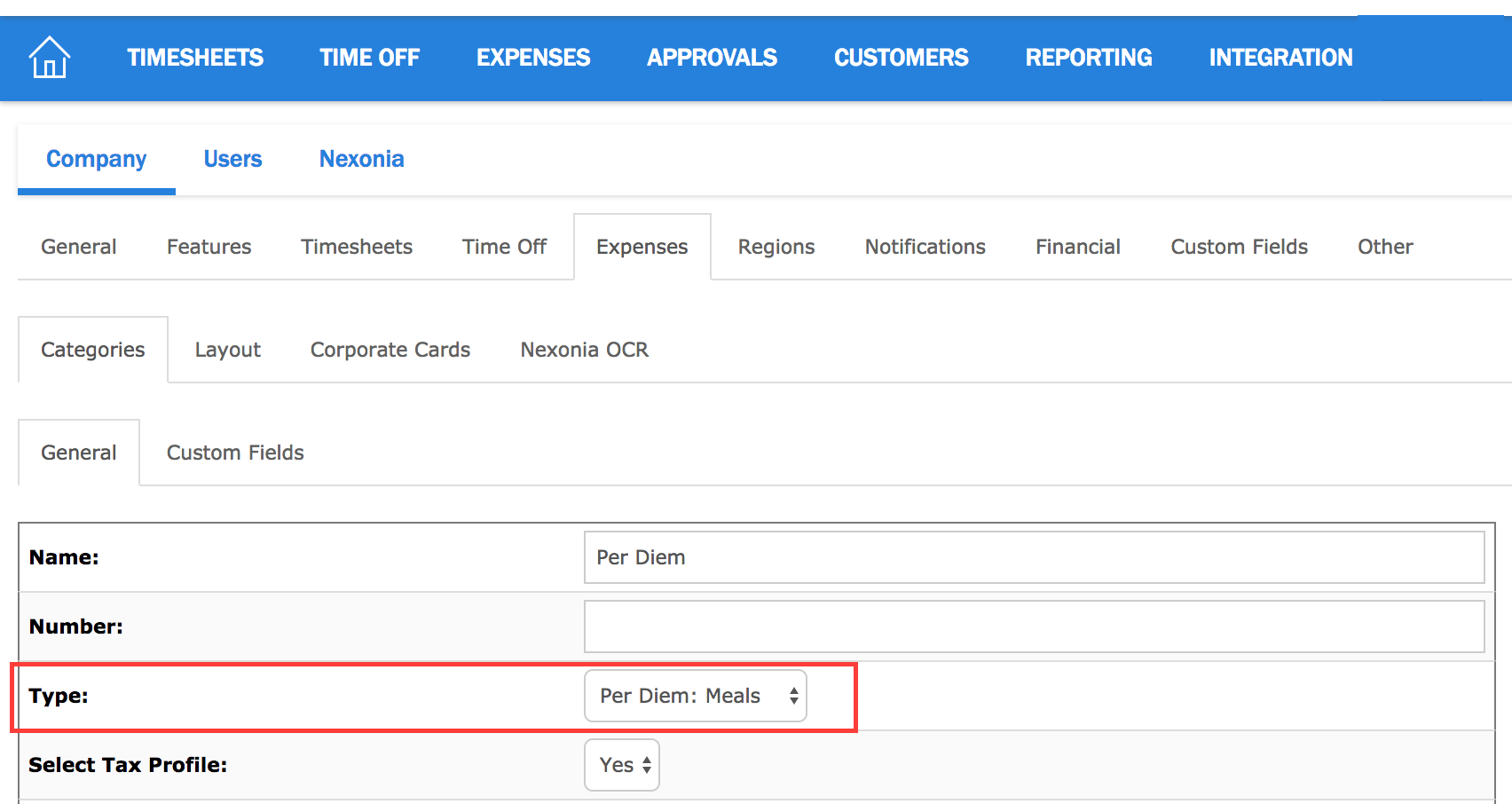 Per diem expenses(Preview)